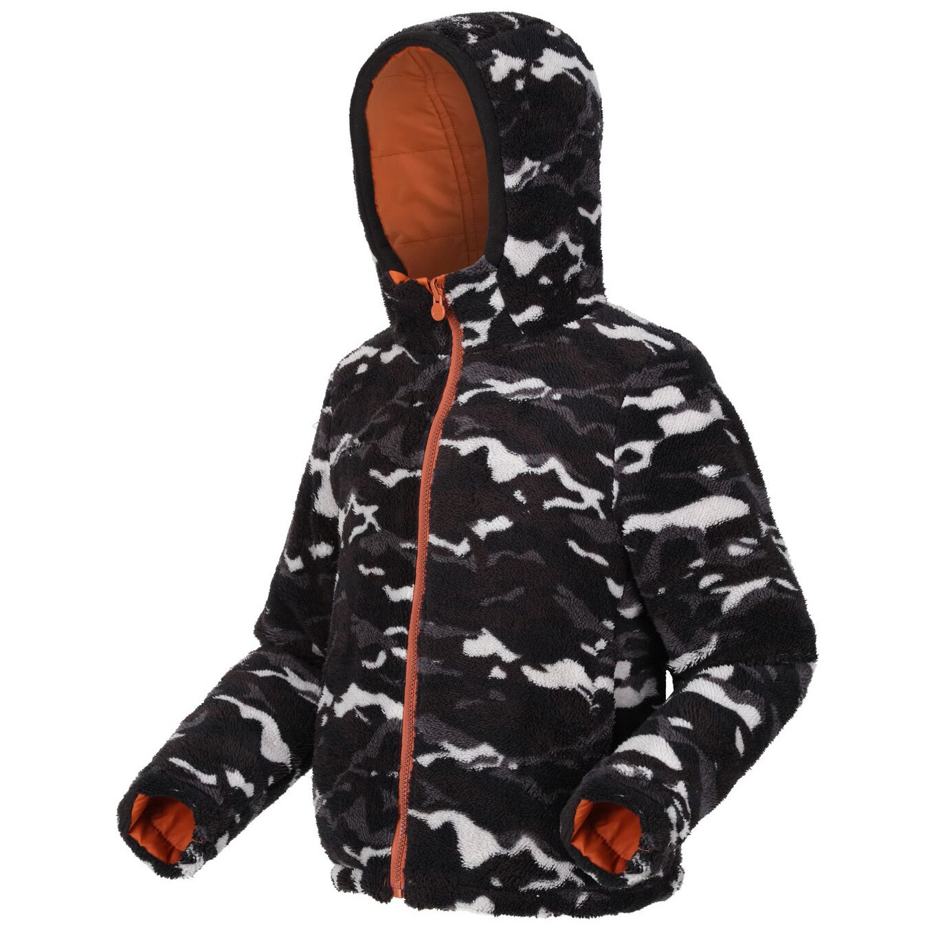 Kurtka dziecięca Regatta Kyrell Reversible Jacket Rozmiar dziecięcy: 135-158 / Kolor: pomarańczowy/czarny