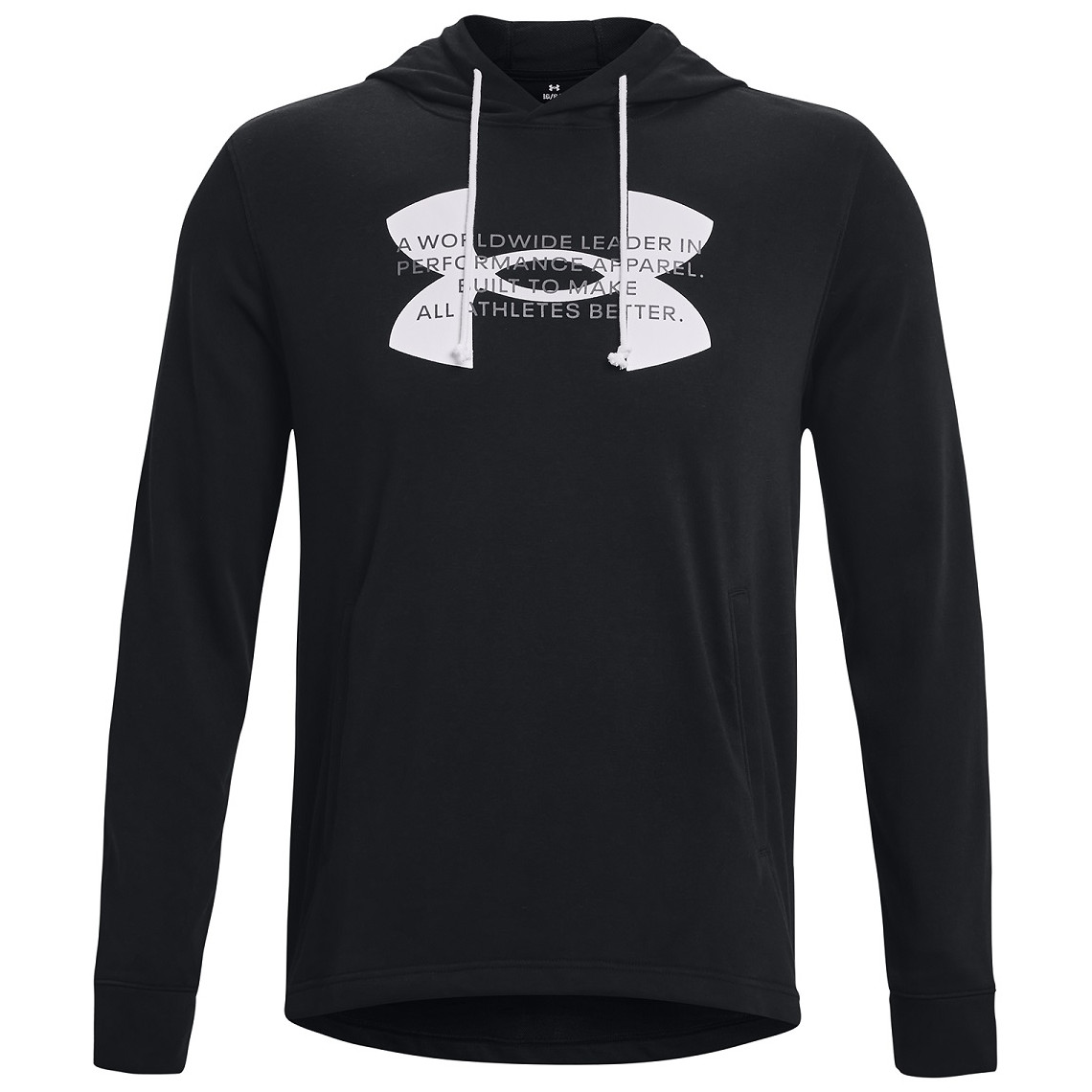 Męska bluza Under Armour Rival Terry Logo Hoodie Rozmiar: L / Kolor: czarny