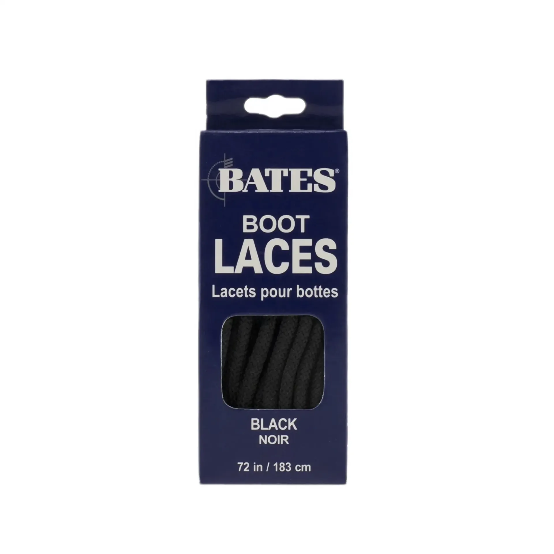 Sznurowadła Bates 6 Pairs E08012 - Czarne
