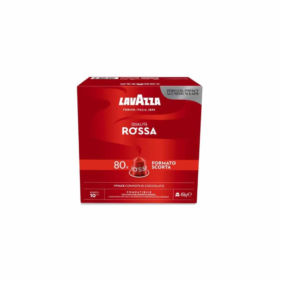 Lavazza Qualita Rossa 80 aluminiowych kapsułek do Nespresso