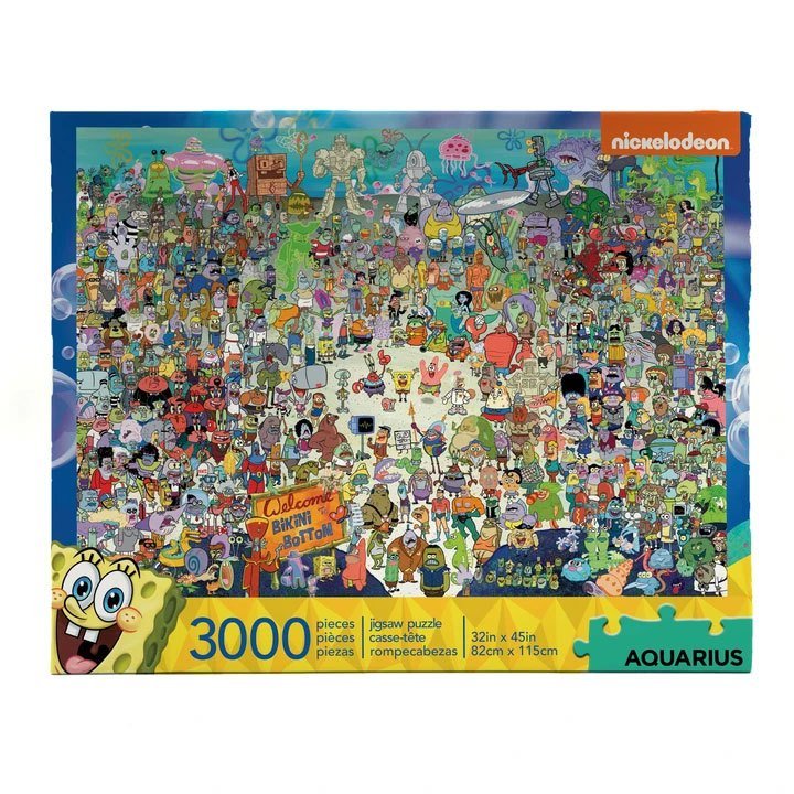 Puzzle SpongeBob - Bikini Dolne (3000 elementów)