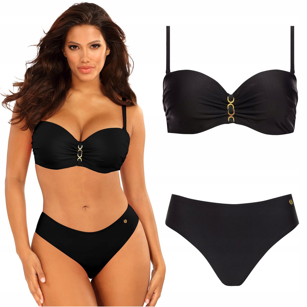 Strój kąpielowy dwuczęściowy SELF 730 DA1 New Trends 42C XL 80C