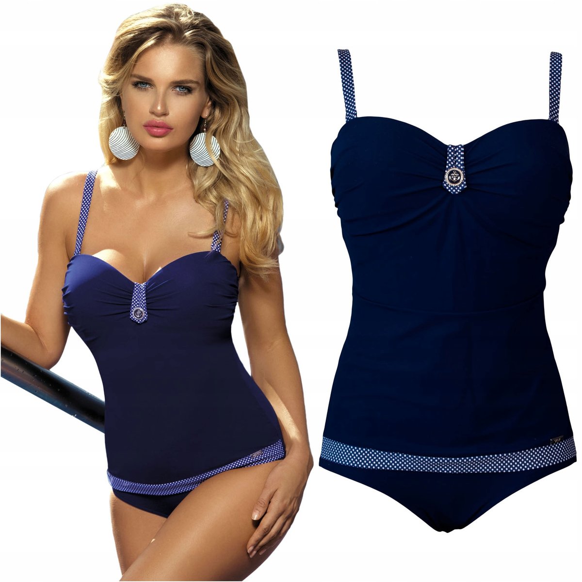 Strój kąpielowy jednoczęściowy SELF 8060 Princessa 48E 4XL 95E