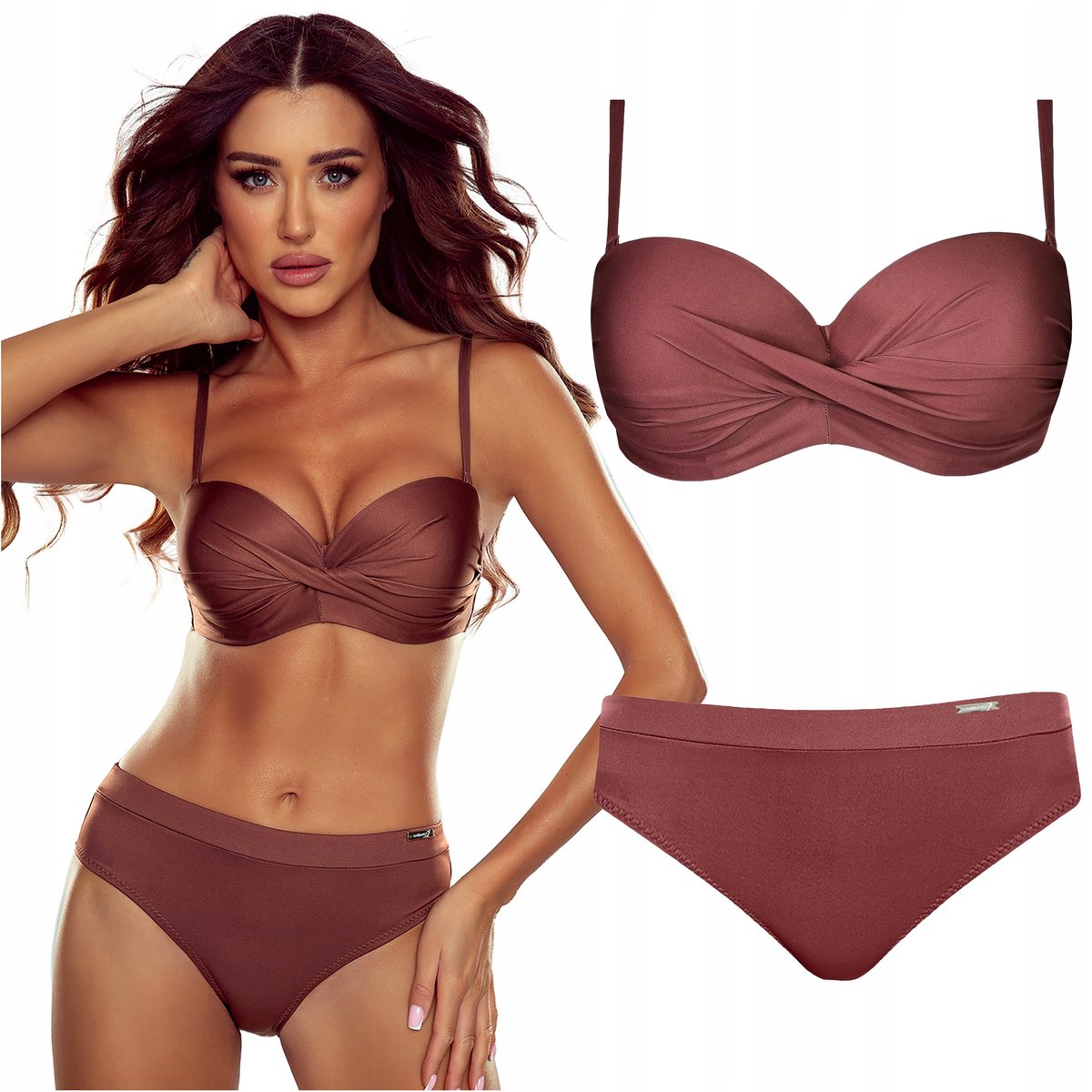 Strój kąpielowy dwuczęściowy GABBIANO Evita-G W 42B XL 85B