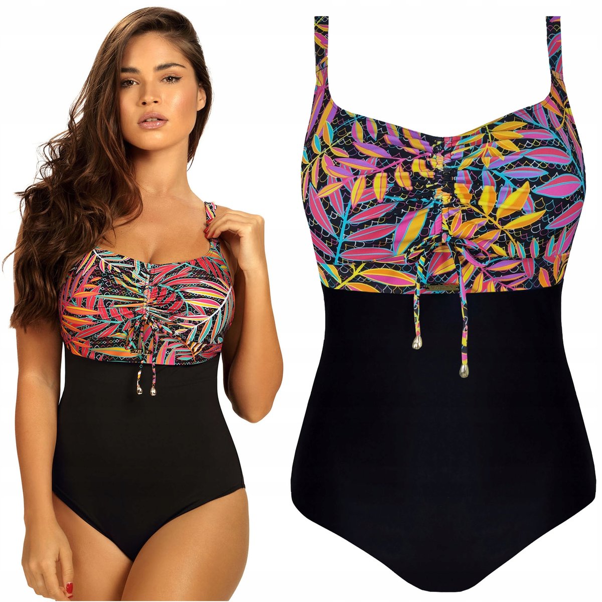 Strój kąpielowy jednoczęściowy usztywniany SELF S 684 Palermo 50C/5XL 100C