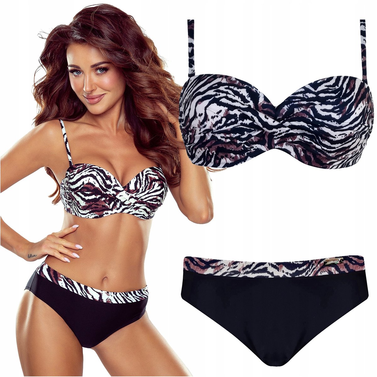 Strój kąpielowy dwuczęściowy GABBIANO Evita 103/A 36C S 70C