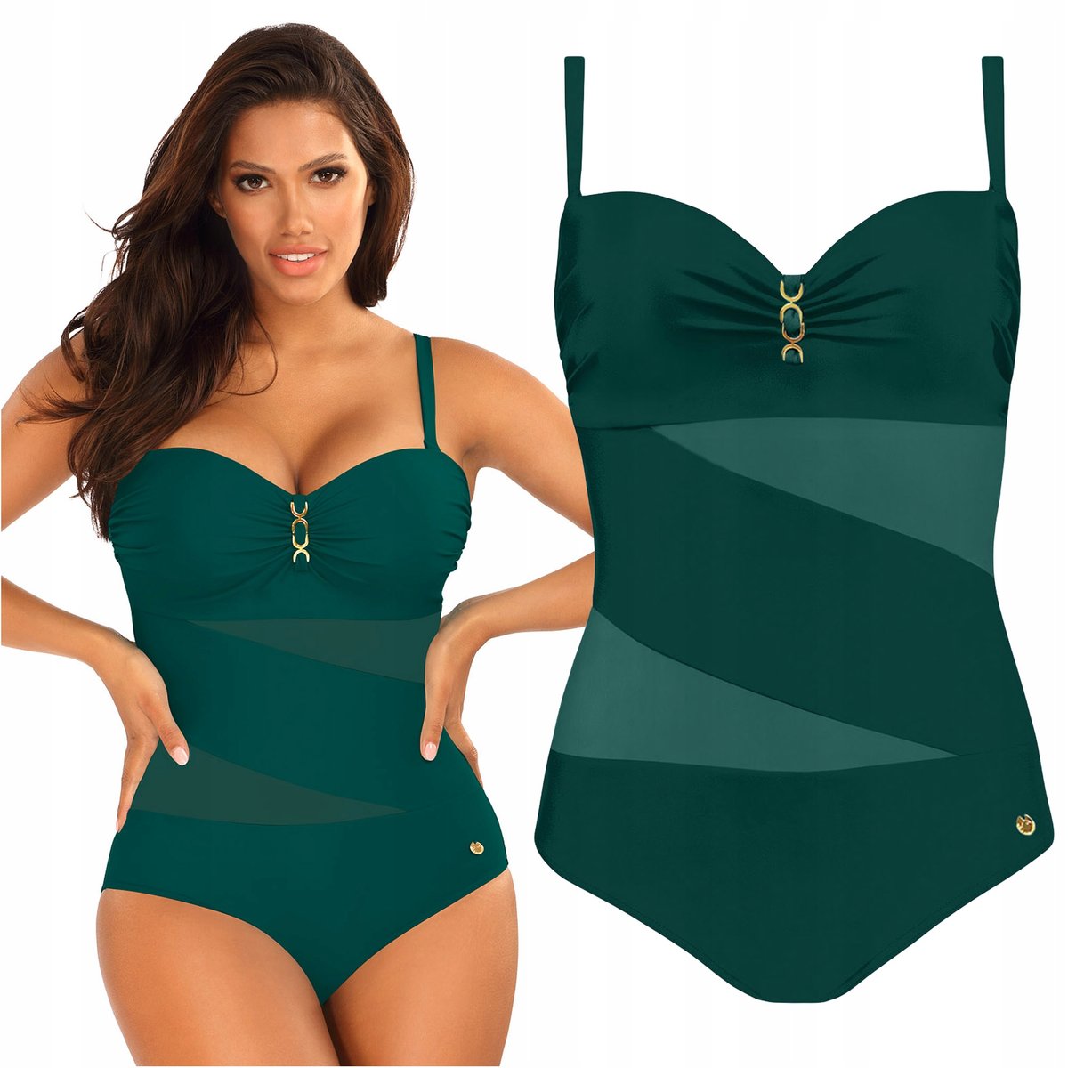 Strój kąpielowy jednoczęściowy SELF 8030 D1 New Trends 5 38E M 70E