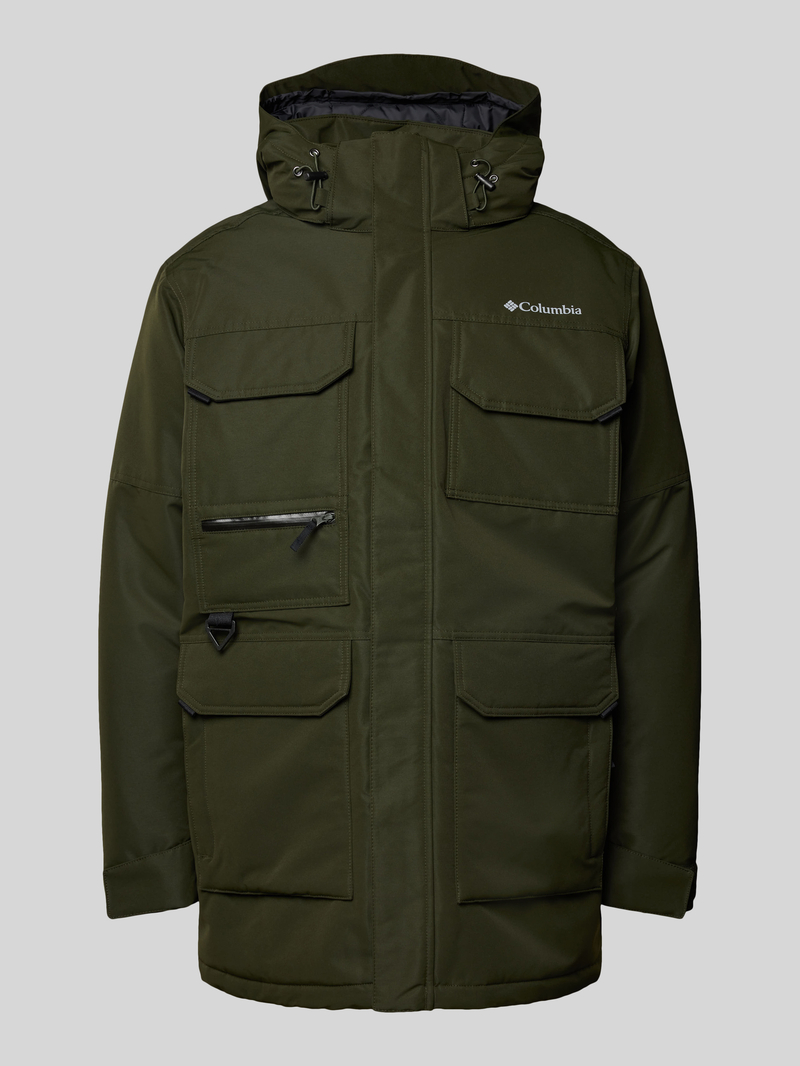 Parka z naszywką z logo model ‘LANDROAMER’