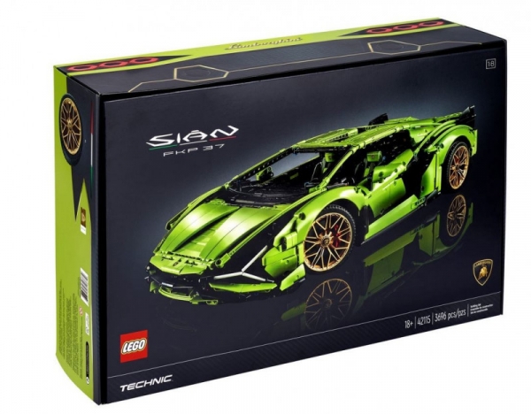 Klocki Technic 42115 Lamborghini Sian FKP 37 (42115). od 18 lat