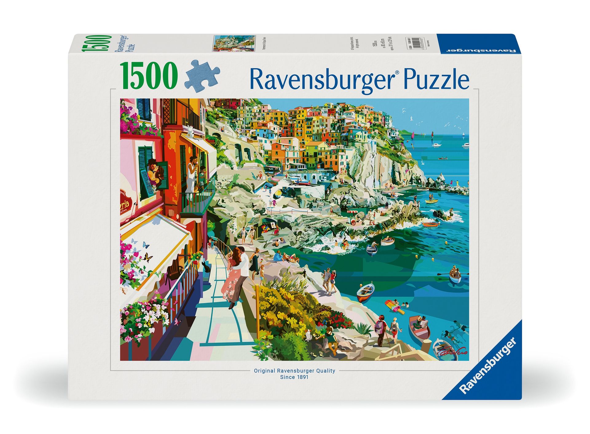 Ravensburger, Puzzle 1500: Cinque Terre (12000430). Wiek: 14+