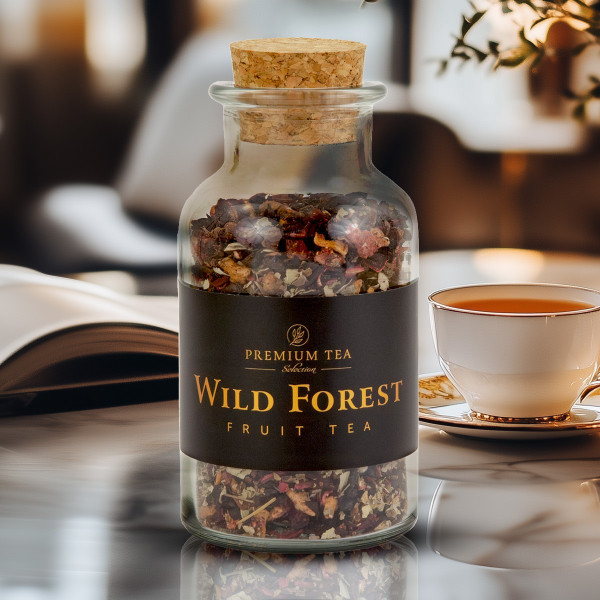 Herbatka owocowa Wild Forest 100g w butelce - Premium Tea