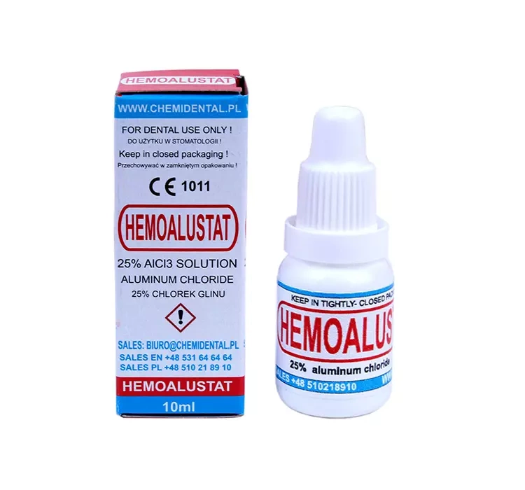 Hemoalustat płyn hemostatyczny do tamowania krwawienia ze skórek 10ml