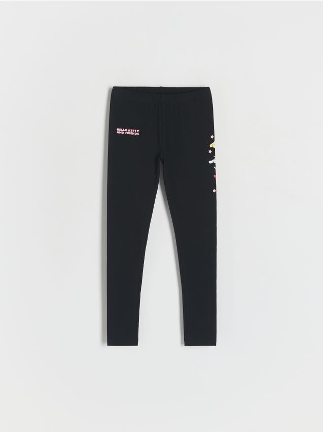 Reserved - Legginsy Hello Kitty - czarny