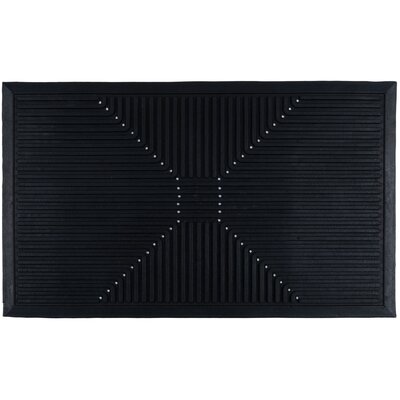 Wycieraczka E-FLOOR Structure Czarny 45 x 75 cm