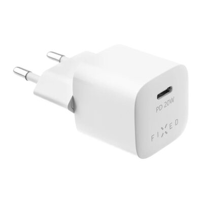 Fixed Ładowarka sieciowa Mini USB-C PD 20W FIXC20M-C-WH