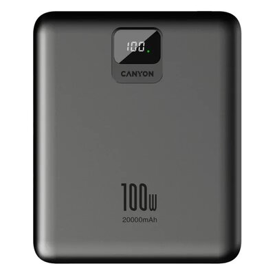 CANYON PB-2008 20000mAh 100W Ciemnoszary