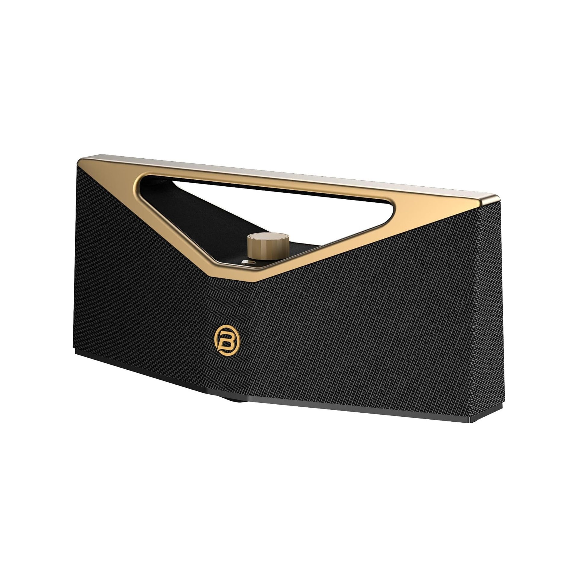 BUGANI Brief Pro - black+gold - Przenośny głośnik Bluetooth +6 sklepów - przyjdź przetestuj lub zamów online+
