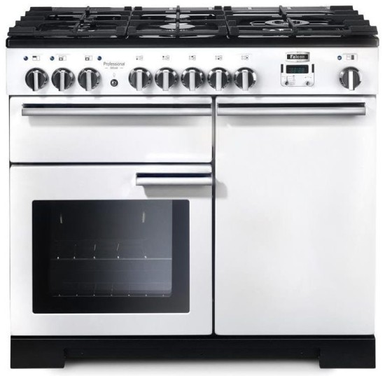 Kuchnia FALCON Professional Deluxe 100 Biały chrom