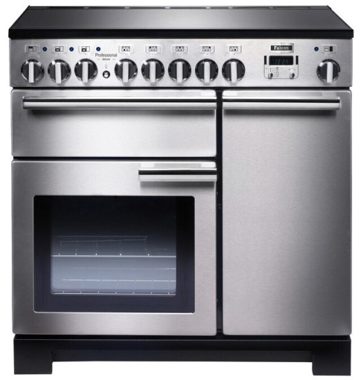 Kuchnia z płytą indukcyjną FALCON Professional Deluxe 90 Stal nierdzewna chrom