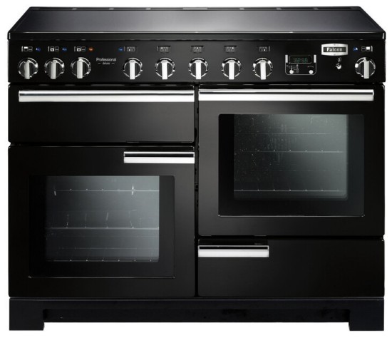 Kuchnia z płytą indukcyjną FALCON Professional Deluxe 110 Czarny chrom