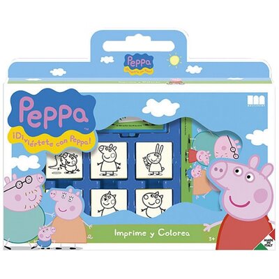 Multiprint ZABAWKI Pieczątki w walizce Świnka