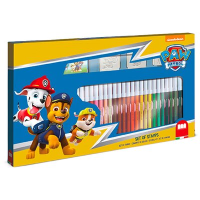 Psi Patrol - pieczątki i pisaki 36szt - Multiprint