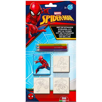 Spiderman - pieczątki 3szt - Multiprint