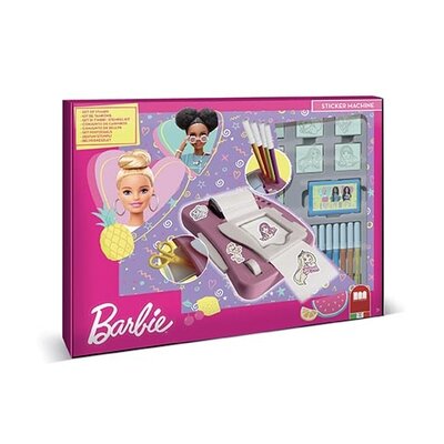 Barbie - Pieczątki i maszyna do naklejek