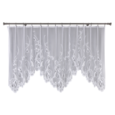 Firanka żakardowa NELA 300 x 120 cm biały