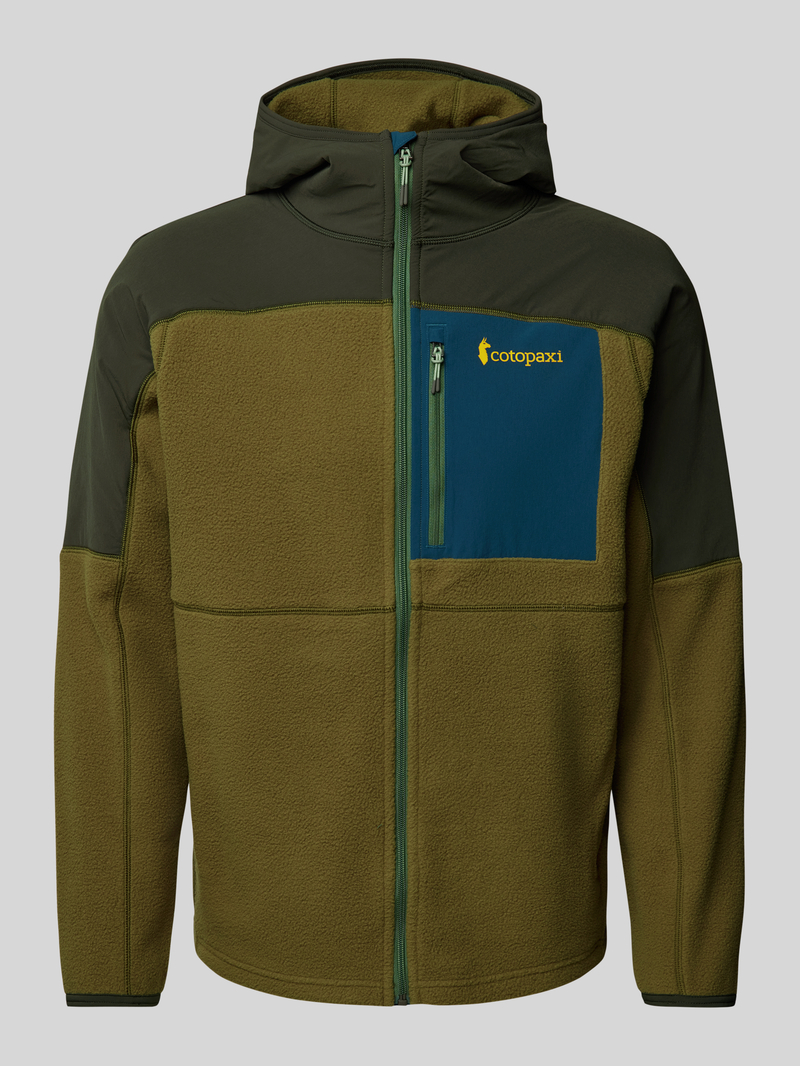 Kurtka z polaru z nadrukiem z logo model ‘Jean’