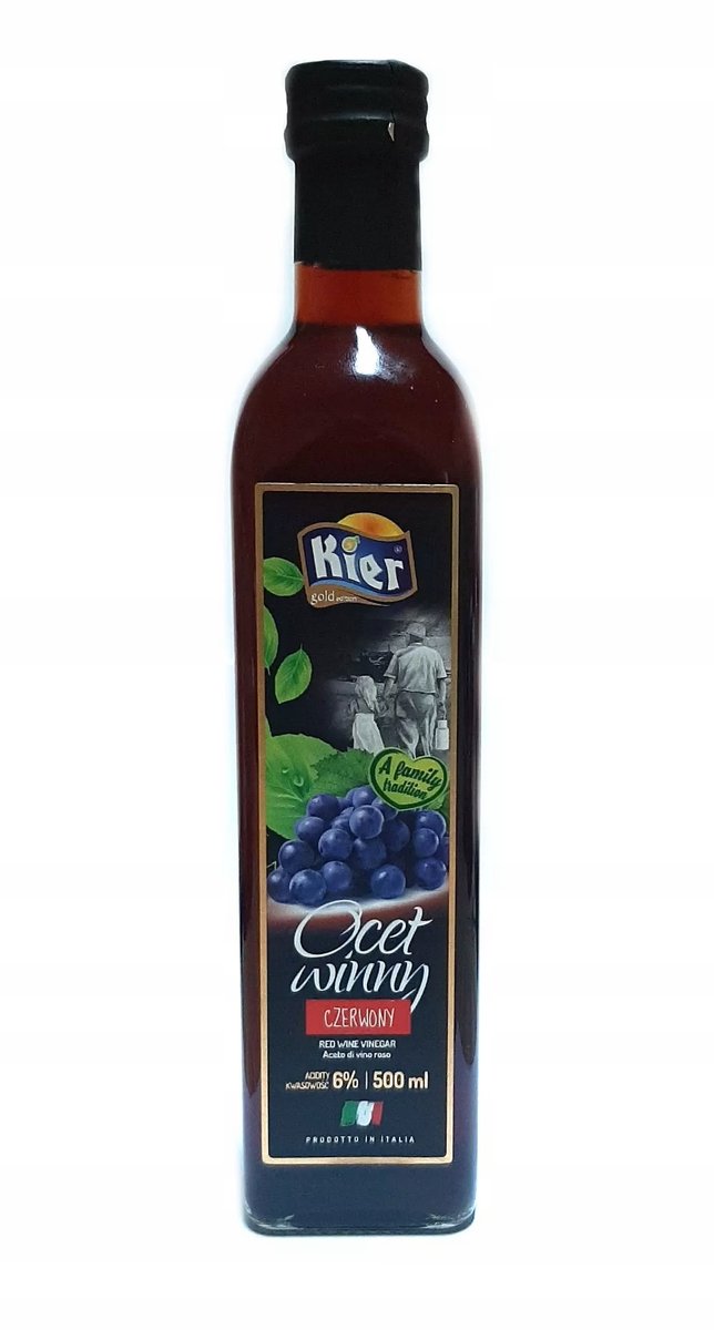 Ocet winny czerwony 500ml