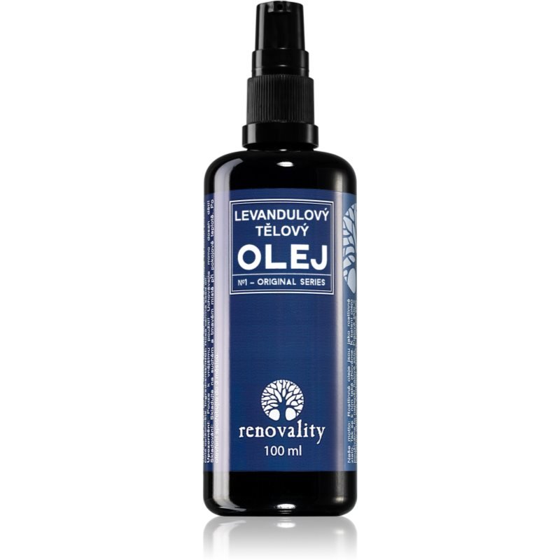 Renovality Renovality Original Series olejek do masażu ciała z lawendą 100 ml