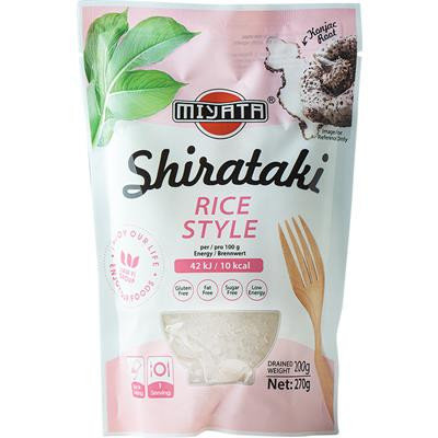 Makaron SHIRATAKI kształt ryżu konjac 270g Ogranic BIO