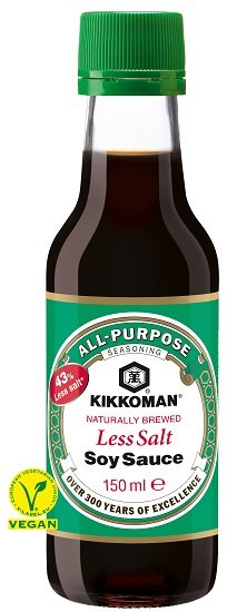 Kikkoman Sos sojowy mniej soli 150 ml