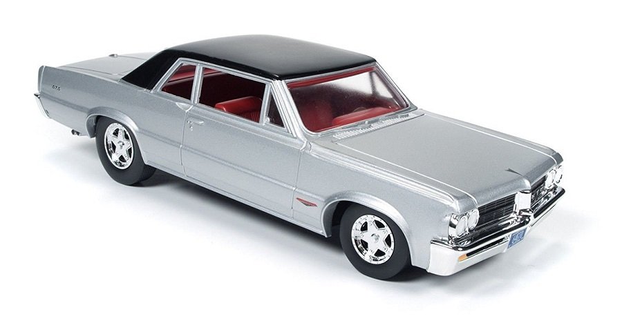Ertl Pontiac Gto Silvermist Grey With Gloss 1:24 Aw2400