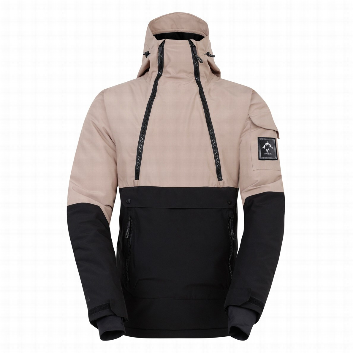 Kurtka męska Dare 2b T-Bar Overhead Jacket Rozmiar: XL / Kolor: czarny/beżowy