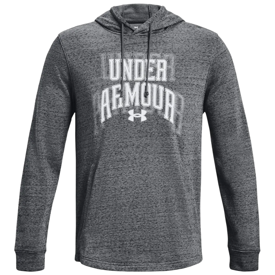 Męska bluza Under Armour Rival Terry Graphic HD Rozmiar: XL / Kolor: szary