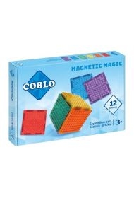 Klocki magnetyczne 12 płytek