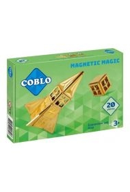 Klocki magnetyczne konstrukcyjne Gold 20el