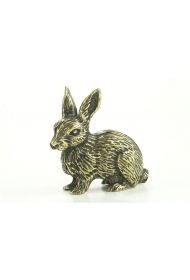 Figurka metalowa Królik ABINO