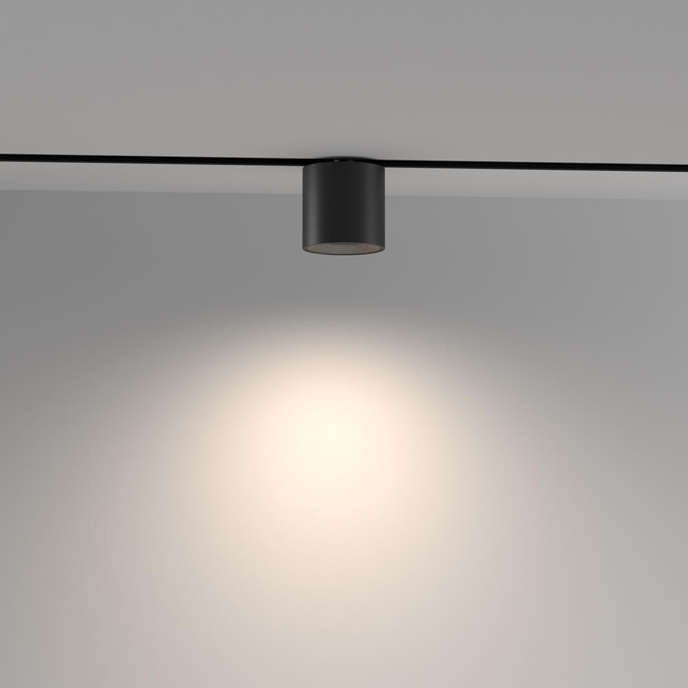 Przysufitowa lampa do szyny magnetycznej Lampa Alfa TR132-4-7W-DS-B Maytoni LED 7W 4000K czarny