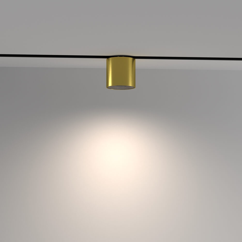 Lampa sufitowa Alfa TR132-4-7W-DS-BS Maytoni LED 7W 4000K do szyny magnetycznej mosiądz czarny