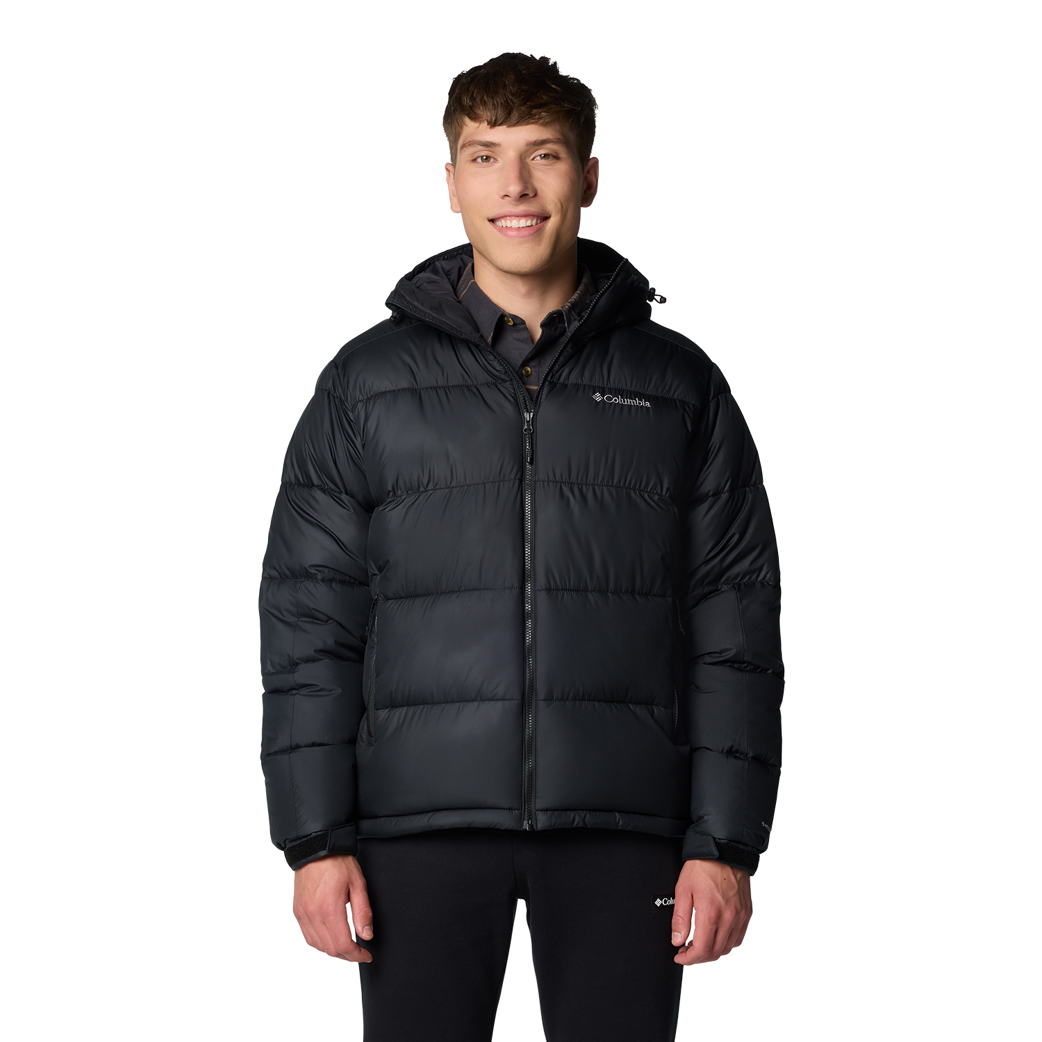 Kurtka ocieplana męska Columbia Pike Lake II Hooded black - S