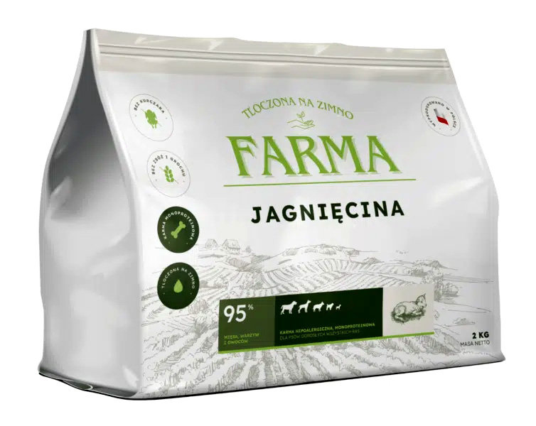 Farma Adult jagnięcina tłoczona na zimno 2kg