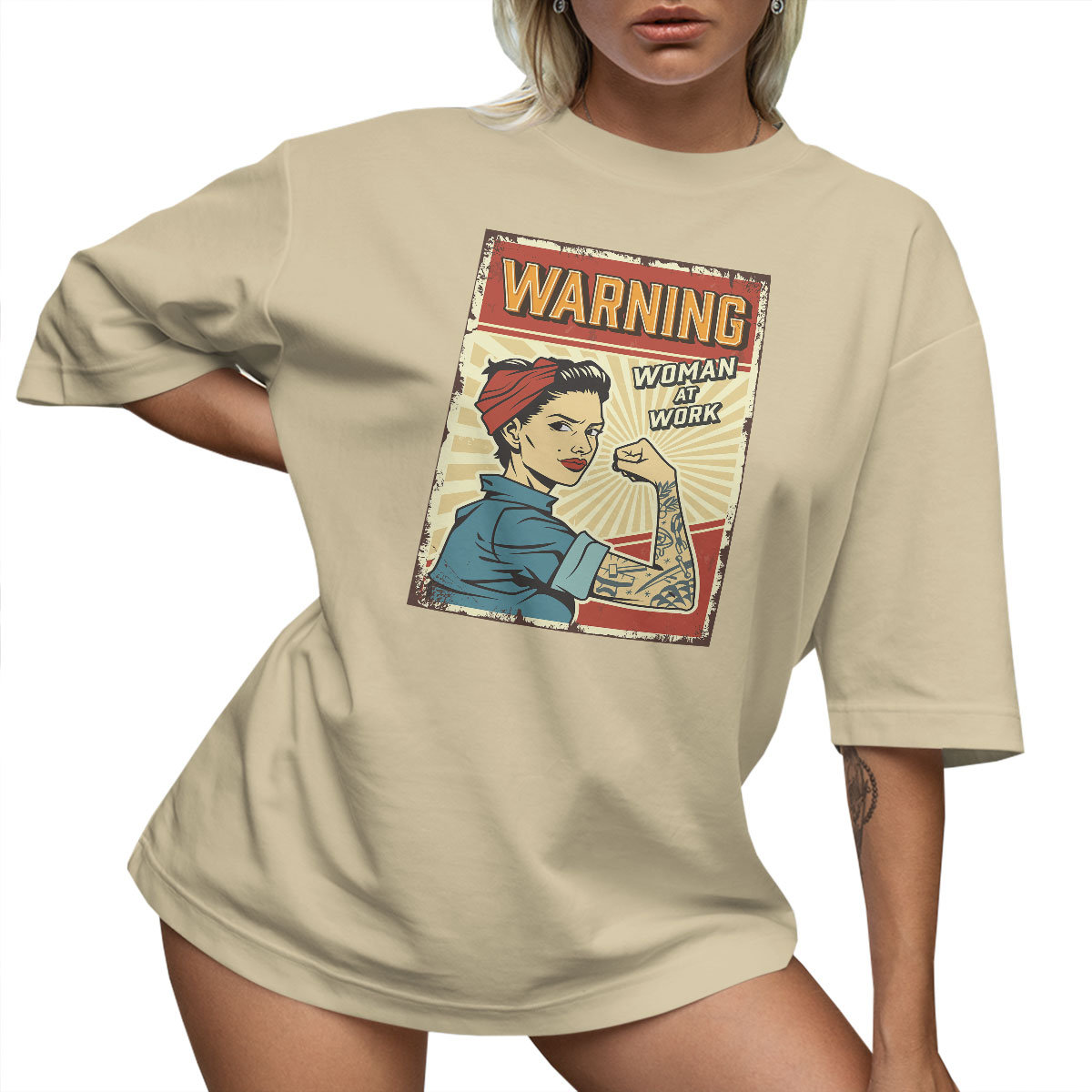 T-SHIRT OVERSIZE LUŹNA KOSZULKA KRÓTKA PIN UP XXL SUKIENKA JAKOŚĆ
