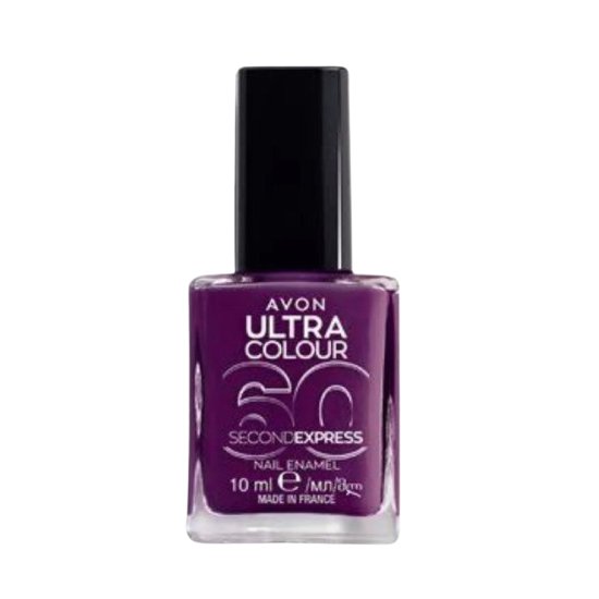Avon Ultra Colour 60 Second Express Lakier do paznokci - Grape Escape - 10ml