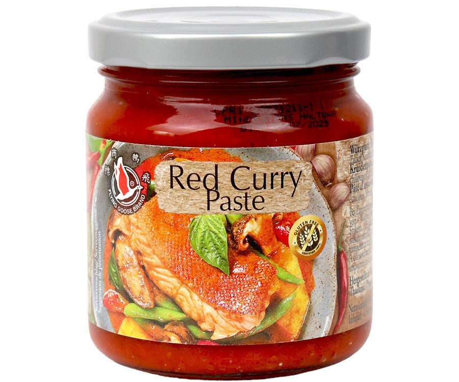 Czerwona pasta curry 195g Flying Goose