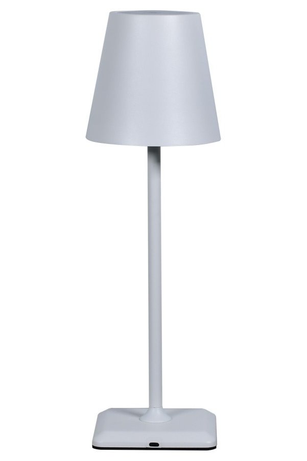 Techly Bezprzewodowa lampka LED stołowa dotykowa biała