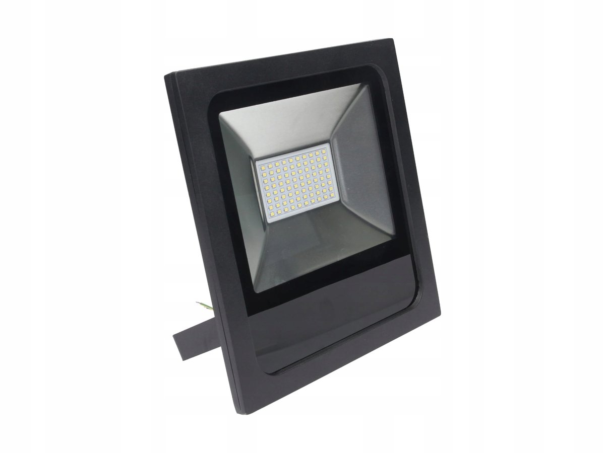 Naświetlacz PREMIUM LED 50W 6000K 5000lm, czarny