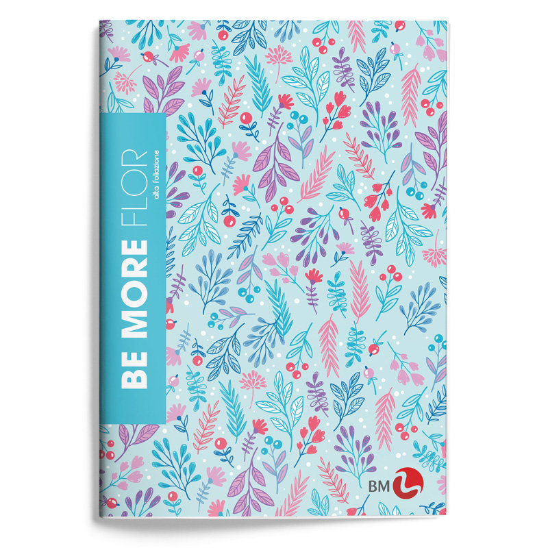 Be more zeszyt A4 Flor linia 96 stron